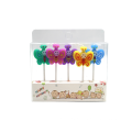 Happy Birthday Cartoon candle With Butterfly Shaped Candle Party Candle